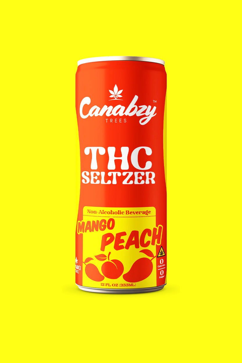 Mango Peach 10mg THC Seltzer